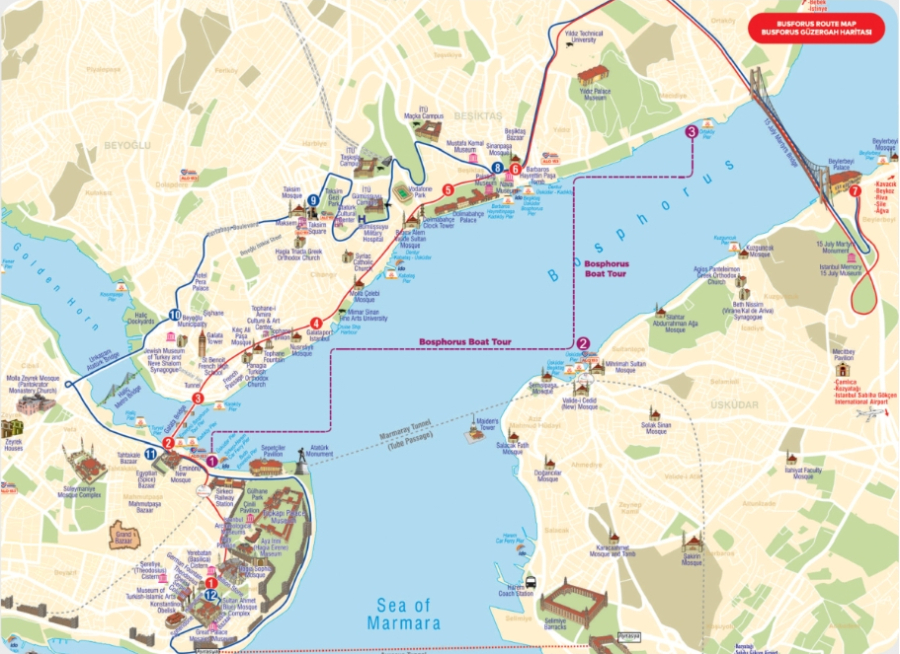 2 Day Pass - Hop On Hop Off Istanbul